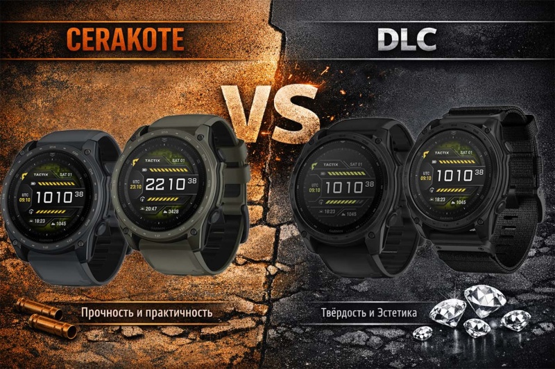Cerakote vs DLC : Tactix’ческая защита 