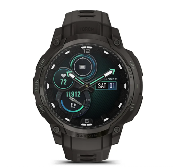 Часы Instinct Crossover AMOLED Charcoal